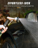 Watering Gun - 7 Pattern Spray 100% Metal With Nozzle for Garden Car & Pets