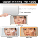 LED Car Vanity Mirror – Sun Visor Makeup Mirror with 3 Light Modes & Touch Control