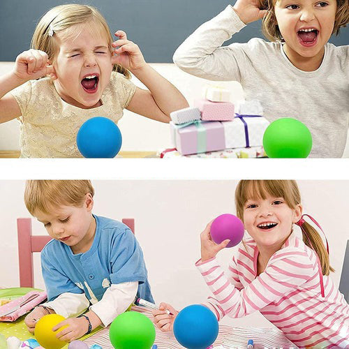 Squish Ball - Color-Changing Anti-Stress Ball - Set of 4