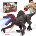 Remote Control Dinosaur Toy – Rechargeable Spinosaurus with Lights & Spray Mist
