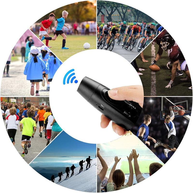 Multipurpose Blowless Electronic Whistle – Portable Loud 3-Tone Hand Whistle