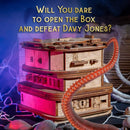 Davy Jones Locker Clue Box – 3D Wooden Puzzle Escape Room Brain Teaser