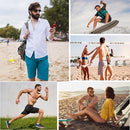 Swimming Shorts - 2-in-1 Breathable Quick Dry Shorts with Compression Lining