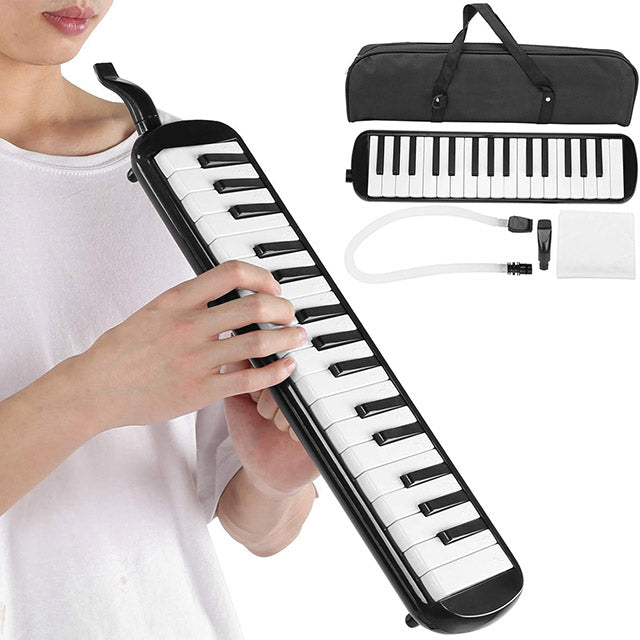 Melodica 32 Key with Mouthpiece & Bag – Durable Beginner-Friendly Wind Instrument
