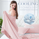 Cooling Blanket - Breathable Comforter Blanket