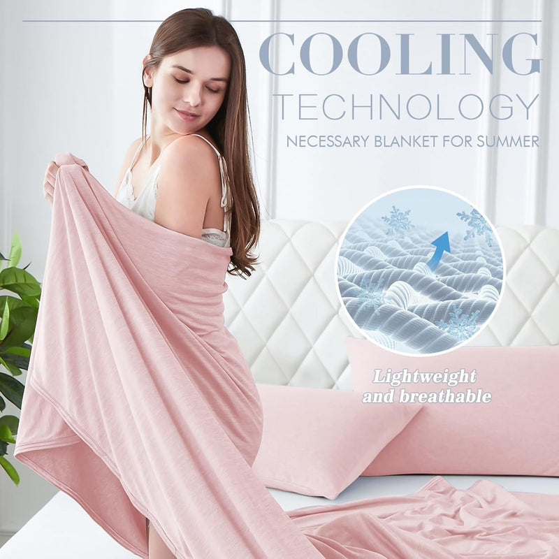 Cooling Blanket - Breathable Comforter Blanket