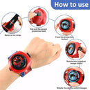 Spiderman Kids Digital Projector Watch – 3D Cartoon Projection Toy Wristwatch