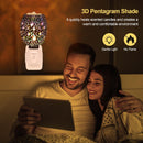 3D Glass Electric Wax Melt Burner – Aromatherapy Wax Melting Lamp & Oil Diffuser