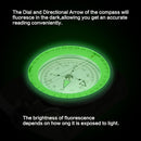 Military Lensatic Compass – Waterproof Hiking Survival Tool