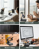 Phone Stand with Wireless HD Bluetooth Speaker and Anti-Slip Base
