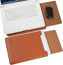 Protective Laptop Sleeve – Non-Slip Faux Leather Case Fits Most Laptops