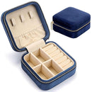 Velvet Jewellery Travel Box – Portable Organiser