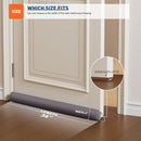 Door Draft Stopper – 36" Heavy-Duty Under Draught Excluder with Hook & Loop