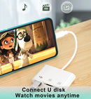 Type-C Card Reader & USB OTG Adapter – 3 in 1 SD/TF Card Reader for Phones & Tablets