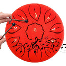 Steel Tonque Drum 6 Inch – 11-Tone Handpan Percussion Instrument for Meditation