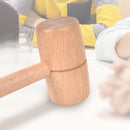 Wooden Mallet Hammer – Solid Beech Wood Round Head Lightweight & Durable Hand Tool