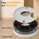 6-Meal Auto Cat Feeder – Programmable Dispenser & Easy to Clean