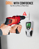 5-in-1 Stud Finder Wall Scanner - LCD Display - AC Wire & Metal Detector