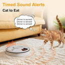 6-Meal Auto Cat Feeder – Programmable Dispenser & Easy to Clean