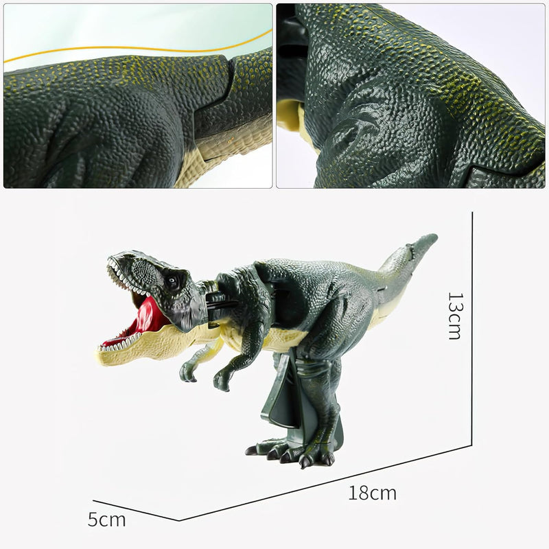 T-Rex Dinosaur Toy – Sound & Motion Push Button Model for Kids