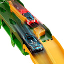 Dinosaur Race Track Toy – 59" Transport Truck with 12 Die-cast Cars