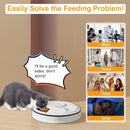 6-Meal Auto Cat Feeder – Programmable Dispenser & Easy to Clean