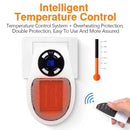 Portable Toasty Space Heater – Compact Plug-In Wall Heater with Adjustable Thermostat