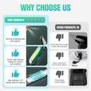 Portable Alcohol Breathalyzer – Professional Accuracy with HD Display & Smart Chip Technology