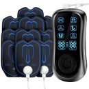TENS Machine for Pain Relief 8 Patches – EMS Massager with 6 Modes & 19 Intensity Levels
