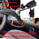 Universal Steering Wheel Lock – Anti-Theft Wire Lock Security Device