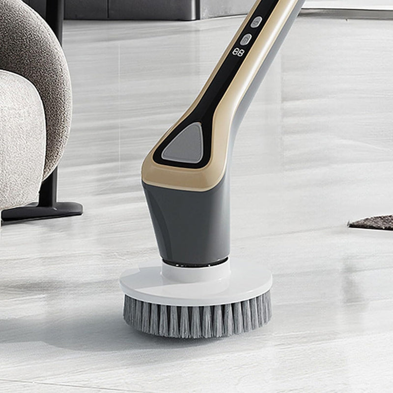 Cordless Electric Spin Scrubber – Waterproof Power Scrubber Beush with 2600mAh Battery