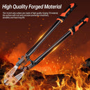 18 Inch Heavy Duty Bolt Cutter – Forged T8 Steel Blades with Non Slip Rubber Grip
