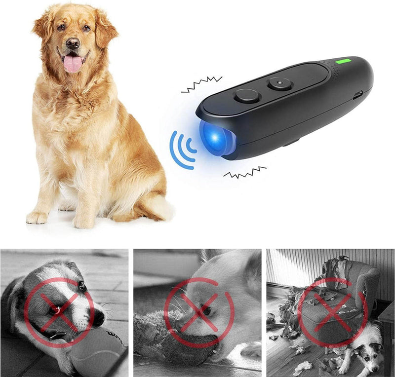 Ultrasonic Dog Bark Stopper – Anti Barking Device with Safe Pet Repellent Sound