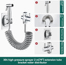 Handheld Bidet Sprayer – Stainless Steel Toilet Spray for Hygiene & Cleaning