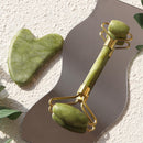 Jade Gua Sha Roller – Cooling & Firming Facial Massage Tool
