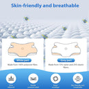 Ergonomic Memory Foam Neck Pillow – Pain Relief for Side Back & Stomach Sleepers