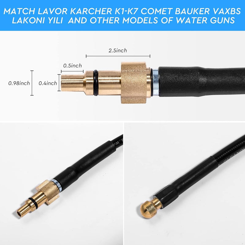 High Pressure Washer and Drain Hose Pipe and For Karcher Pressure Cleaner
