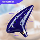 Ocarina of Time Alto C 12-Hole – Flute with Songbook Display Stand & Neck Cord