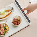 Large Foldable Electric Warming Tray – Portable Silicone Food Warmer with 3 Heat Levels & Digital Display