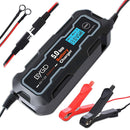 5A Smart Car Battery Charger 6V/12V – LCD Display Automatic