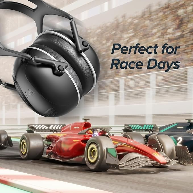 High Noise-Cancelling Ear Muffs – Hearing Protection for Construction