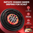 Electric Scalp Massager Brush with Hair Oil Applicator & Massage Function