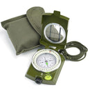 Military Lensatic Compass – Waterproof Hiking Survival Tool