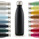 Insulated Stainless Steel Water Bottle 500ml – Keeps Drinks Hot or Cold for Hours