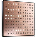 LED Word Clock – Stylish Modern Plug In Desk/Wall Clock