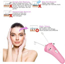 Rechargeable Electric Face Epilator – Cotton Thread Hair Remover with LED Light