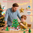 Christmas Tree Advent Calendar – 24 Grid Countdown Building Blocks Toy Set