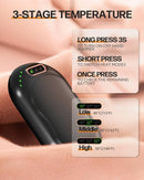 Rechargeable Magnetic Hand Warmers –  2-Pack 5000mAh Double-Sided Heating with 3 Levels