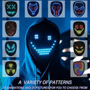 LED Mask with Gesture Control – Light-Up Toy for Kids