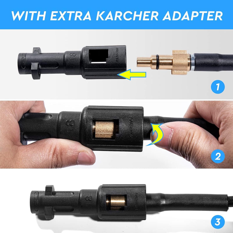 High Pressure Washer and Drain Hose Pipe and For Karcher Pressure Cleaner
